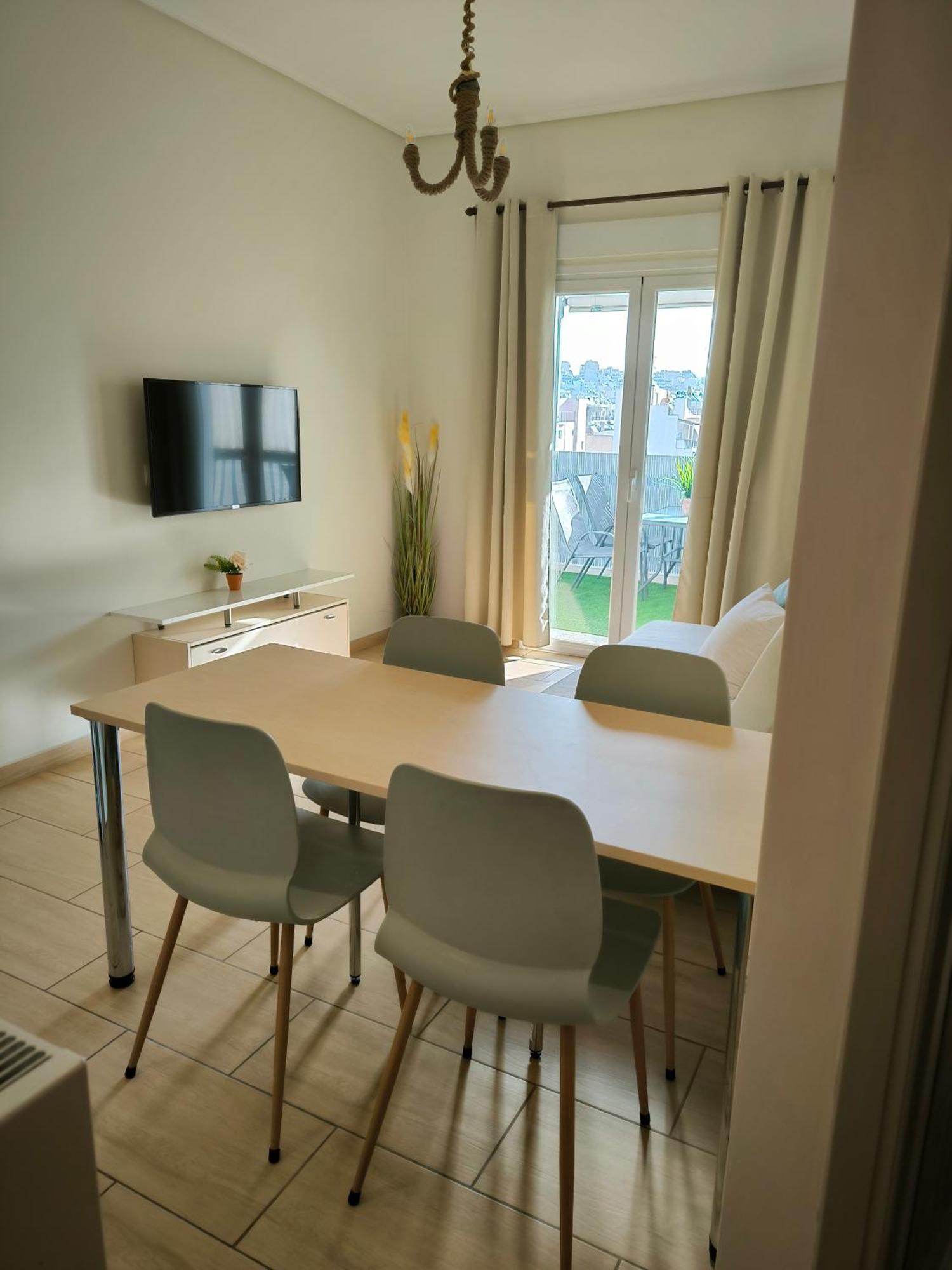 Апартаменти Penthouse With An Incredible View 350M From Metro Station! Афіни Екстер'єр фото
